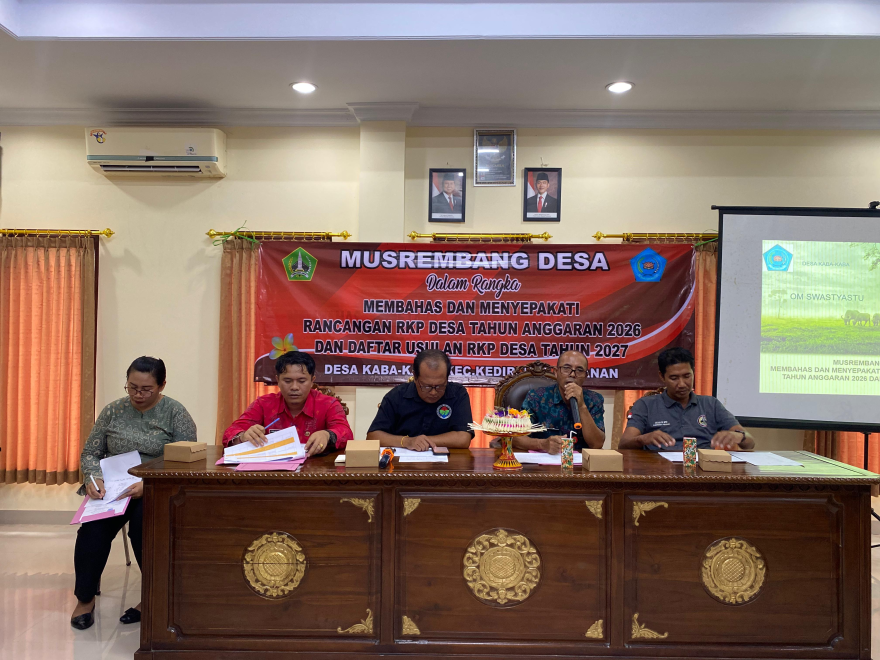 PELAKSANAAN MUSRENBANG DESA : WUJUD KOMITMEN BERSAMA DALAM PERENCANAAN PEMBANGUNAN DESA
